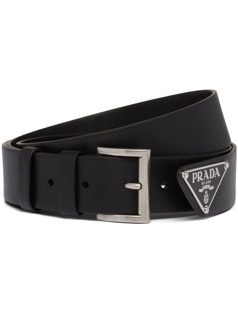 prada triangle belt